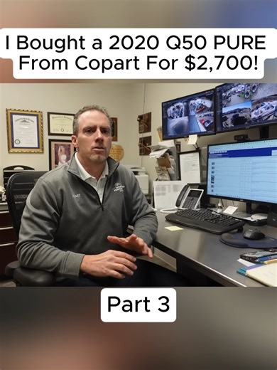 2020 Infiniti Q50 PURE Restoration for $2,700