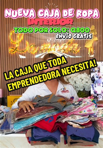 Playeras por docena en Guatemala — cajas emprendedoras para moda GT