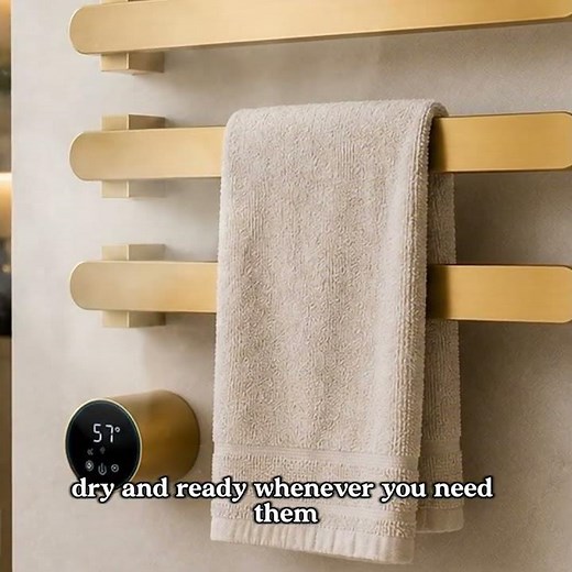 Smart Electric Heated Towel Rail for Modern Bathrooms