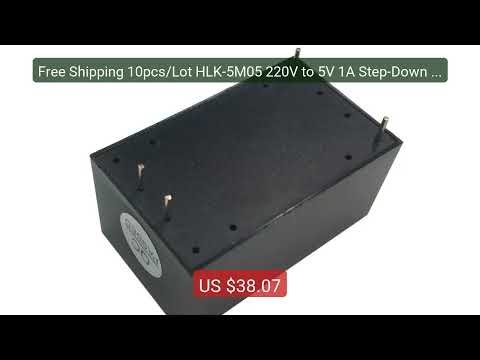 Free Shipping 10pcs/Lot HLK-5M05 220V to 5V 1A Step-Down Power Supp... — Top Rated 2026 | Buy Now!