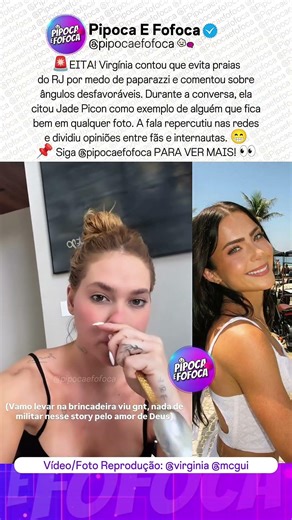 Virginia talks about paparazzi on the beach and mentions Jade Picon 😳
