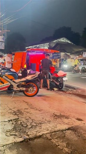 Landing boskuuu 🔥🔥 #reels #shorts #hondansr #nsr150rr