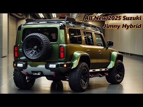 Finally! All New 2025 Suzuki Jimny Sierra Hybrid Unveiled - First LOOK!