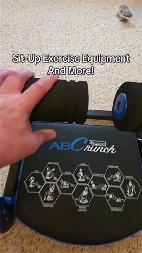 HOPHORSE Sit-Up Exercise Equipment, Ab Crunch Machine