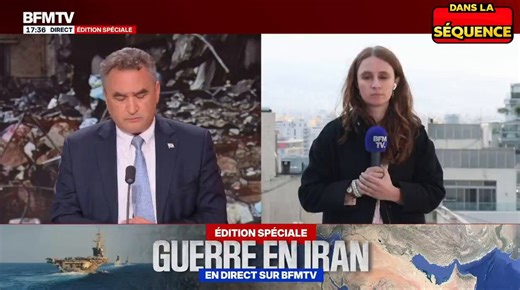 « C'est vrai que ce discours qu'Israël tient en justifiant ses frappes, qui explique qu'il cible uniquement des terroristes du Hezbollah, est un discours qui n'est absolument pas entendable ici pour les Libanais »- BFM TVRéaction face au discours de Joshua Zarka