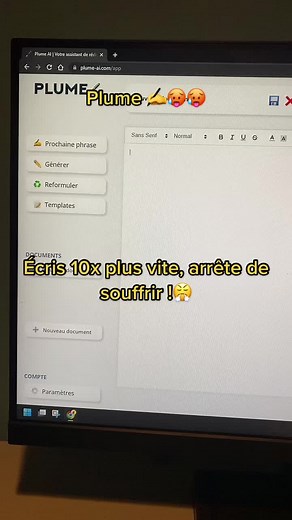 Plume 🥵🥵 #word #étudiant #écoledecommerce #alternant #étudiante #licence #alternance #stage #mémoires