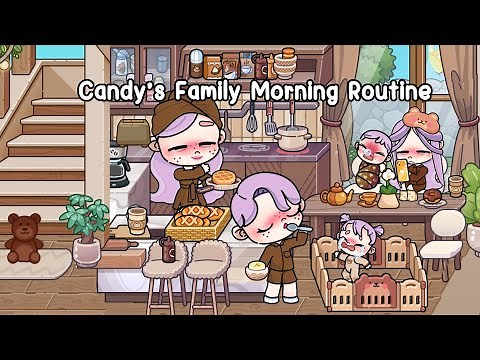 Candy’s Family Morning Routine at the Free Natural Chic House 🏡🤎 Avatar World | Pazu