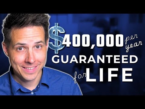 Here's Exactly the Cost for Him to Retire with a Guaranteed $400K a Year!