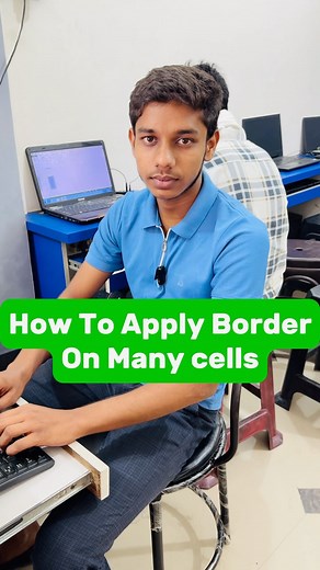 How To Apply Border In cells . . . #Instagram #instagood #instaviral #sheets #spreadsheets #googlesheets #finance #viral #instareels #successcomputermawana #trending #mehboobrajput #DataAnalysis #ComputerTips #ExcelHacks #TallyPrime #MSOffice #ExcelTutorial #ProductivityTips #ExcelFormula #DataAnalysis #Tech #TallySoftware #OfficeTips #DigitalSkills #ExcelShortcut #allborder | Mehboob Rajput