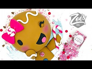 How to decorate an amazing gingerbread man/woman cake for Christmas!