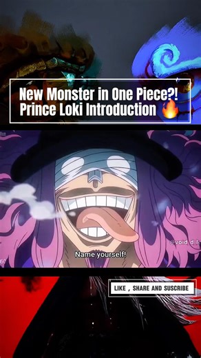 New monster introduction👿🔥#luffy #loki #onepiece