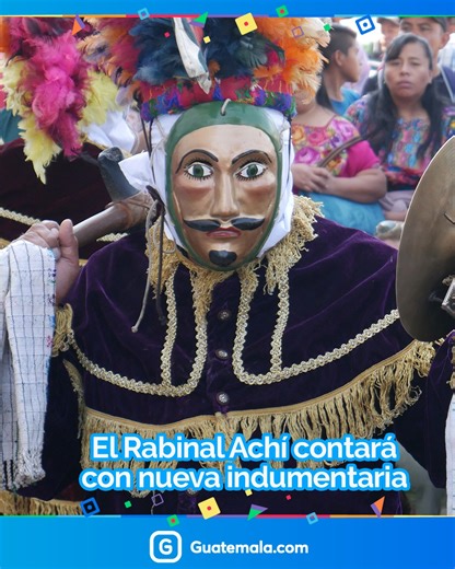 ¡Sin duda una tradición única! 🇬🇹💯 Este año, la danza del Rabinal Achí se presentará con nueva indumentaria ya aquí te contamos más. 🙌 #QuéChilero | Guatemala.com