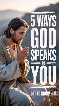 5 Ways God Speaks To You (And You're Missing Them)