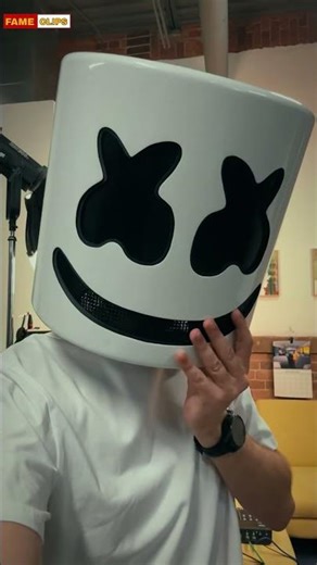 Why Marshmello Never Shows His Face 😳 #rapmusic