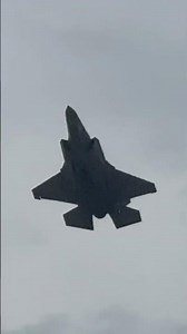 USMC F-35B High Alpha pass over MCAS Cherry Point