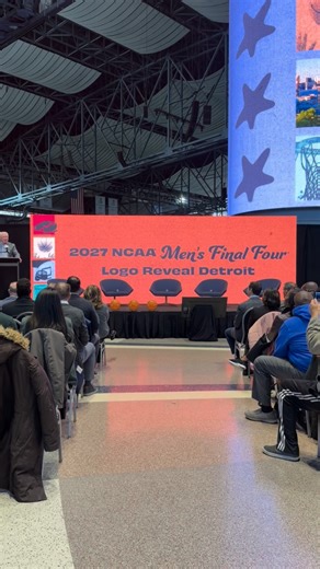 Ford Field on Instagram: "REVEALED: NCAA 2027 Men’s Final Four logo… hosted right here in Detroit in our house 😤💪"