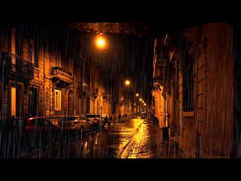 4K ASMR Night Rain Walk in Bordeaux France | Relaxing Rain Sounds for Sleeping | March 2026 Night