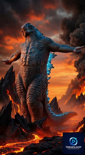 Godzilla We Go Up Dance #godzilla #viral #fyp #trending