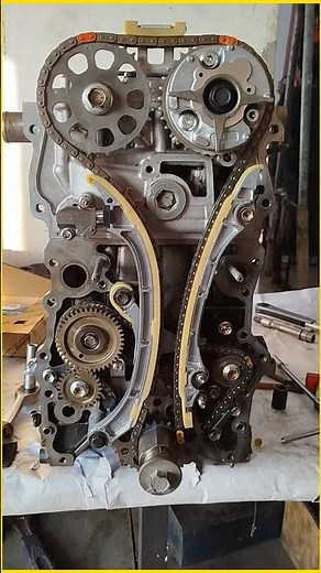 2tr engine timing chain Mark Toyota 2tr engine timing chain replacement #mechanicalworkshop