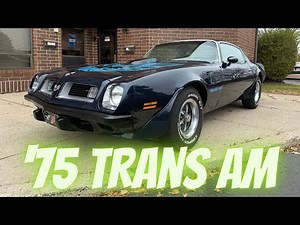 1975 Pontiac Trans Am - 455 HO - 4spd - 1 OF 857 (SOLD)