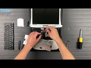 Panasonic Toughbook CF-19: How to change a keyboard