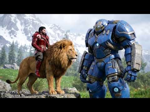 Hulkbuster Armor Mount | Crimson Desert LIVE Gameplay