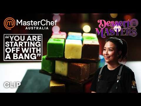 INSANE Rubik’s Cube Illusion Dessert! | Dessert Masters