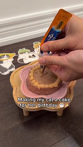 Happy birthday Banana 💗🎂🎉 #cat | Papaya Ho