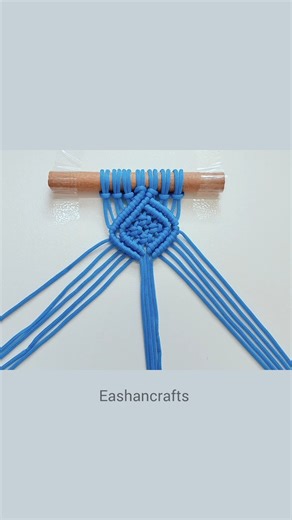 299K views · 3.9K reactions | DIY Macrame Tutorial - Macrame Intermediate Pattern 勺 #macrame #pattern #walldecor #wallhanging #ideas #reels #facebookreels #facebookviral | Eashan Crafts | Facebook