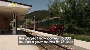 Vintage trains in Italy entice tourists away from the beaten path
