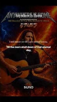 Anywhere Is Home || Ft. Metallica style 90's rock || by Pastor J. #jesus #forgiven #metallica #rock