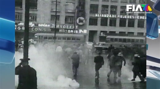 1968 con Díaz Ordaz y hoy, con Claudia Sheinbaum: la historia se repite. Mientras el gobierno promete que “no reprime”, las calles muestran otra realidad: granaderos contra quienes exigen #justicia El respeto a la libre manifestación se proclama… hasta que incomoda al poder. Una nota de Laura Casilla | Azteca Noticias
