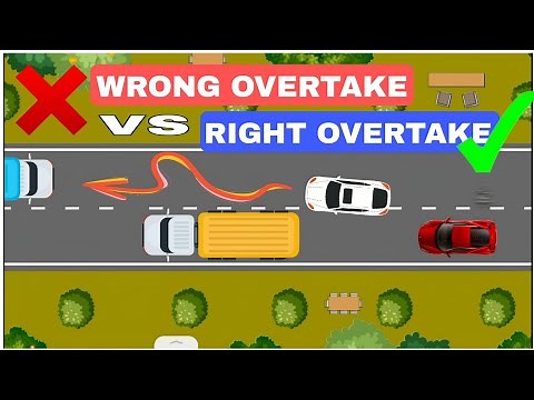 Correct vs Wrong Overtaking – Real Driving Tips for Safe Highway Driving