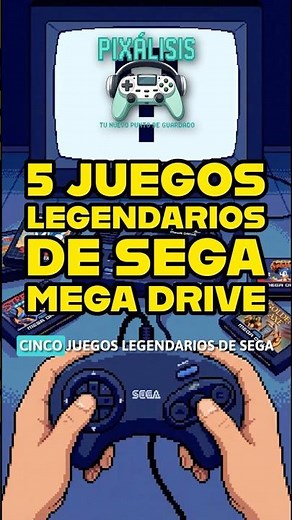 5 juegos legendarios de Sega Mega Drive / Génesis. #segagenesis #segamegadrive #retrogaming