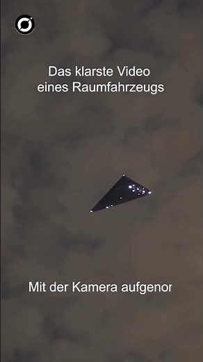 TR-3B Black Manta: Erstaunliches dreieckiges UFO erstmals auf Video festgehalten #shortsfeed #alien
