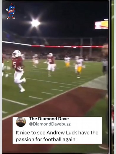 🔥 ANDREW LUCK STILL HAS THAT DOG IN HIM 😳🐎 During last night’s broadcast, Andrew Luck was mid-interview… and couldn’t help himself. A big play broke loose on the field and the man IMMEDIATELY snapped back into QB mode — eyes lit up, voice jumped an octave, full “LET’S GO!” energy. You LOVE to see it. After everything he went through, seeing that spark for the game come back? That passion? That joy? Man… football missed Andrew Luck just as much as we all did. Maybe he’s not taking snaps anymor