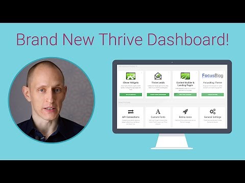 New WordPress Marketing Dashboard by Thrive Themes