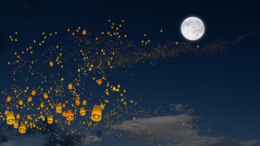 5.1K views · 55 reactions | The Lantern Festival in southwest China's Yunnan Province lights up the night with thousands of lanterns soaring into the sky. The vibrant celebration, filled with glowing colors and festive spirit, symbolizes hope and good fortune. #SeeChina #ChinainSeconds #ChineseCulture For more: https://english.cctv.com/ | CCTV | Facebook