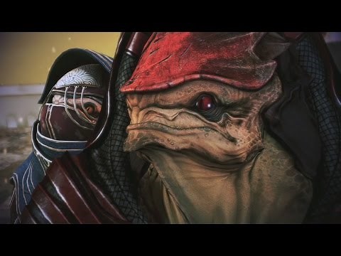 Mass Effect Trilogy: Urdnot Wrex All Scenes Complete(ME1, ME2, ME3)