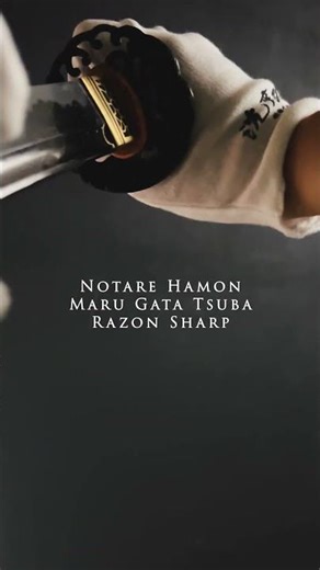 Unleash the Power of the Waves 🌊 #musashi #samurai #katanas #samuraikatana