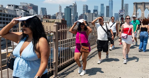 More than 170 million under heat alerts in the South and the East