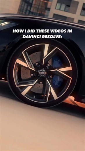 Car Rear Wheel Locked On Shot Tutorial