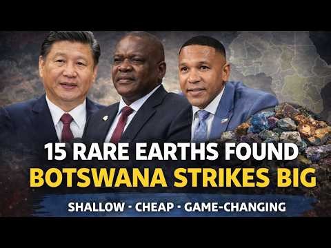 $28 Billion Discovery: Botswana Just Found the Minerals the World Is Fighting Over