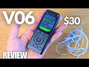 REVIEW: Mechen V06 Voice Recorder MP3 Player (Digital Audio Player) - Useful Budget Tech?