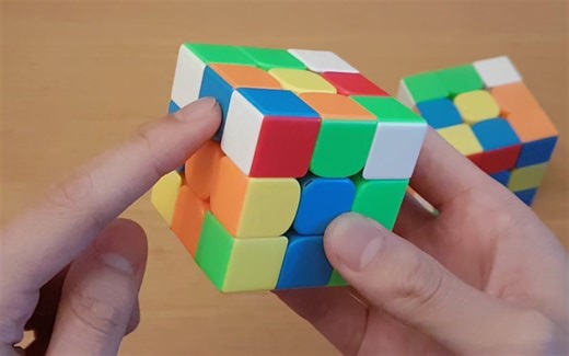 【J Perm】一个更快的F2L预判技术 (CFOP)