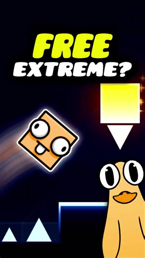 A Free Extreme Demon? #geometrydash #gd | loose ends gd