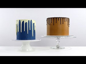 HOW TO MAKE A DRIP CAKE! │ CHOCOLATE DRIPS │ DRIP CAKE TUTORIAL │ CAKE DECORATING │ CAKES BY MK