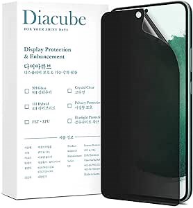 2-Pack Privacy Screen Protector for Samsung Galaxy S20, Full Glue Soft PET+EPU Film, Support Fingerprint ID Unlock, Anti-Spy, Anti-Peep, Self-Healing, Easy Installation with Alignment Jig