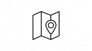 Location Map Icon Animation