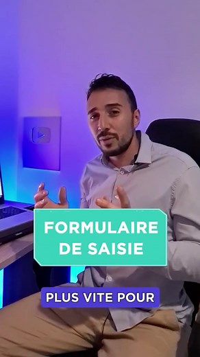 Créez un Formulaire de Saisie Rapide dans Excel